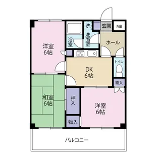 ソナチネヒル【2階】の間取り