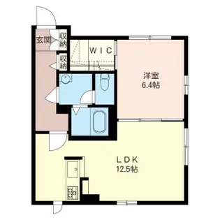 ライネスハイム【1階】の間取り