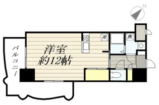 1Rの間取り画像