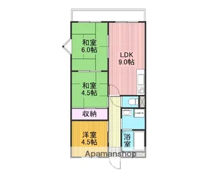 アメニティKS パートI【7階】の間取り