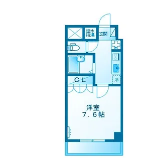 神奈川県川崎市川崎区日進町【マンション】の間取り