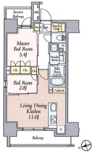 東京都文京区本郷3【マンション】の間取り