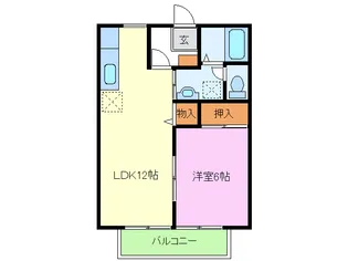 Lab南一色【1階】の間取り