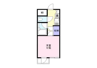 ビルドセキネ【4階】の間取り