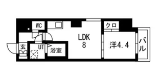 TRADIS秋葉原【2階】の間取り
