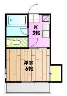 コーポ吉川【2階】の間取り