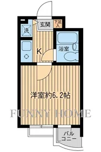 スクエア世田谷【2階】の間取り