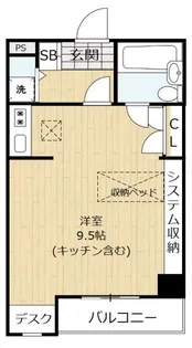 目白第二欅マンション【1階】の間取り
