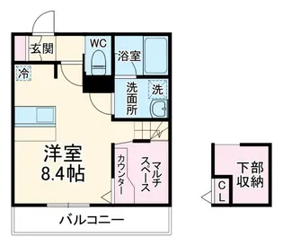 My Style vintage みずほ台【3階】の間取り