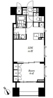 チェスターコート御茶ノ水【12階】の間取り