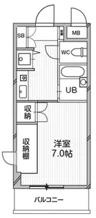 ティーズガーデン都筑ふれあいの丘【1階】の間取り