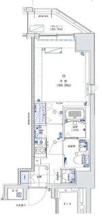 神奈川県横浜市神奈川区青木町【マンション】の間取り