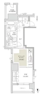 東京都千代田区内神田1【マンション】の間取り
