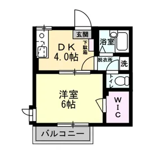 ステーションハウスC【2階】の間取り