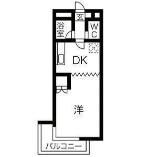 東照宮レジデンス【4階】の間取り