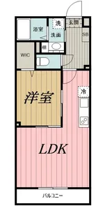 千葉県千葉市中央区松ケ丘町【アパート】の間取り