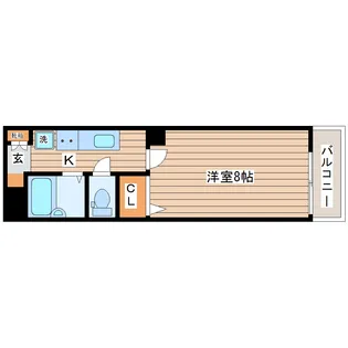 カーサグランデ5【2階】の間取り