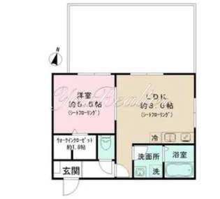 東京都目黒区中町2【アパート】の間取り