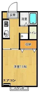 フレグランス・トガワ【1階】の間取り