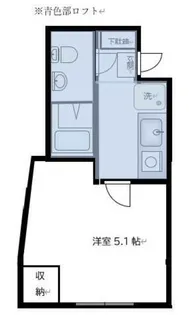 メゾン・ド・アベニール 102号室【2階】の間取り