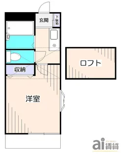 東京都東久留米市中央町2【アパート】の間取り