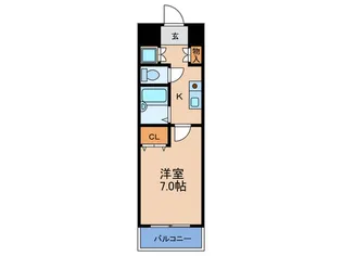 コート淡路【6階】の間取り