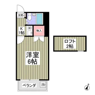 リブレス清瀬【2階】の間取り