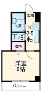 ウエストヴァリー樽町【3階】の間取り