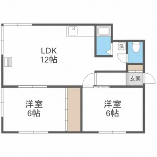 まきば草【3階】の間取り