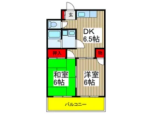 篠ハイム.【1階】の間取り