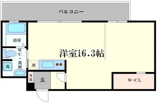 ラクメンビル【5階】の間取り