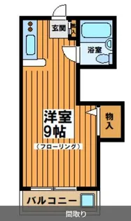 コーポ・パインウッド【2階】の間取り