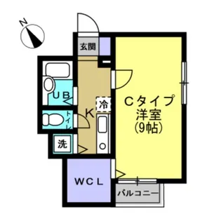 ART弥生町ヒルズ【1階】の間取り