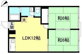 原町田ハイツ【1階】の間取り