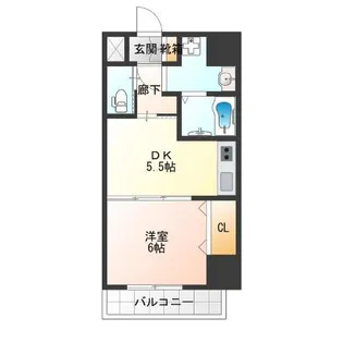 アーバンパーク住之江公園II【5階】の間取り