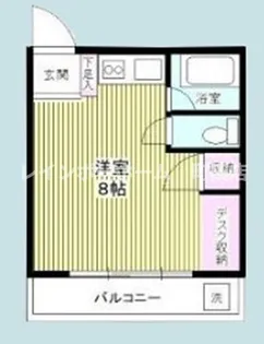 ハイツ大野台【1階】の間取り