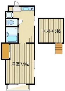 パーリー・コースト【2階】の間取り