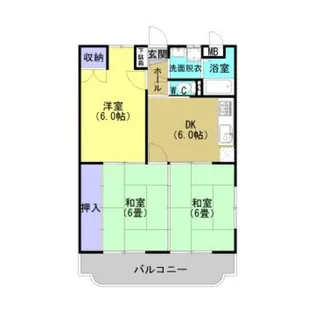 小野サンハイム【2階】の間取り