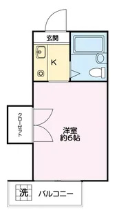メゾンドブラン【2階】の間取り
