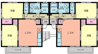 ハイツカローラ【1階】の間取り