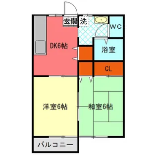 ナチュールハウス【1階】の間取り