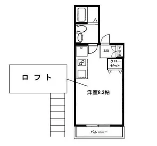 アンダーフォレスト【1階】の間取り