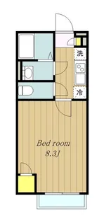 クレイノプランドール【1階】の間取り