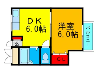 中野ビル【5階】の間取り