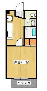 Chambre【2階】の間取り