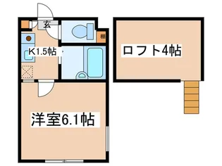 コスモス矢部の間取り