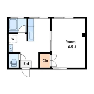 コーポエイト【1階】の間取り