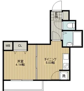パレホームズ石神井公園【1階】の間取り