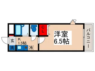 メロディ【2階】の間取り