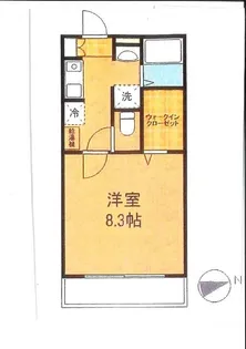 ヴァンベール【2階】の間取り